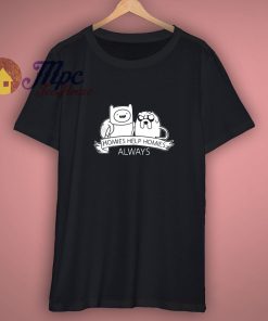 Adventure Time Homies Help Homies T Shirt