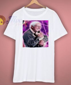 Bernie Sanders cat lasers tshirt