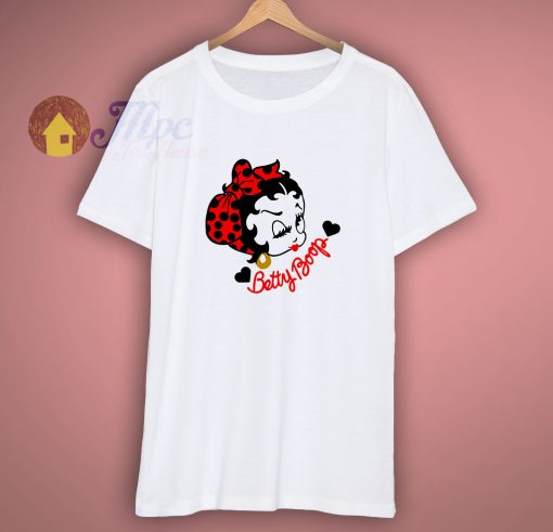 Betty Boop Kiss With Wink Cartoon Shirt
