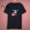 Captain America Handmade Custom Art Shirt