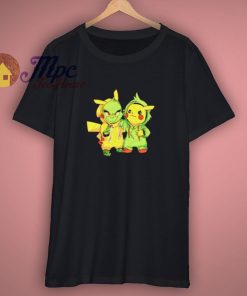 Charmander Hitokage Pikachu Shirt