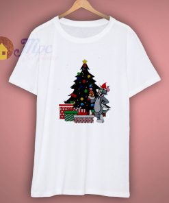 Cheap Tom And Jerry Around The Christmas Shirt