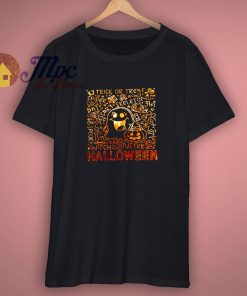 Cute Halloween Ghost Trick OrTtreat Shirt