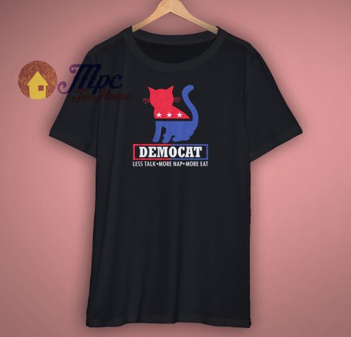 Demo Cat Funny Political Election T shirt