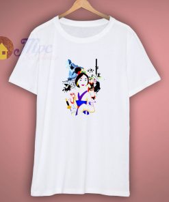 Disney Mulan Film Scene Childs White Shirt