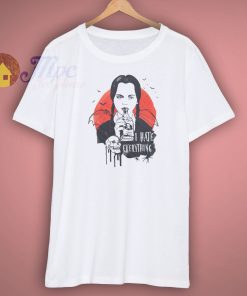 For Sale Wednesday Addams I Hate Everything Shirt