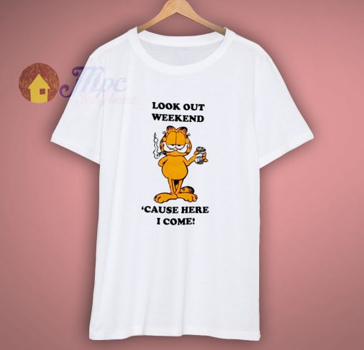 Garfield Parody Vintage T Shirt