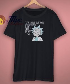 Get Buy Rick Morty Logic Shirt