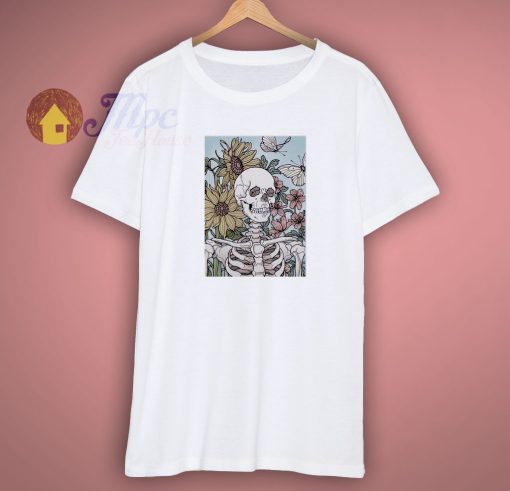 Get Buy The Sunflowers Skeleton Shirt