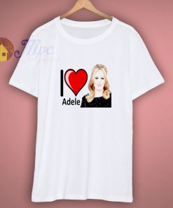 I Love Adele Singer Shirt