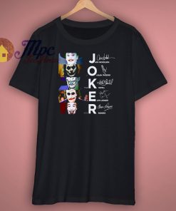 Joker All Version Signature Great Shirt