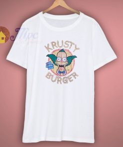 Krusty Burger The Simpson’s Universal Studios Red Shirt