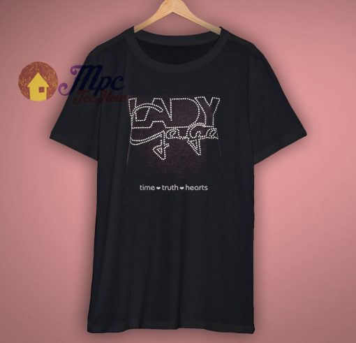 Lady Gaga Logo In Briliant Shirt
