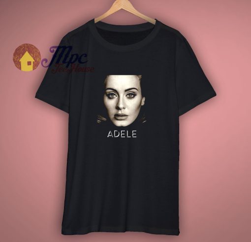 New Adele Top Singer Billboard Black Shirt
