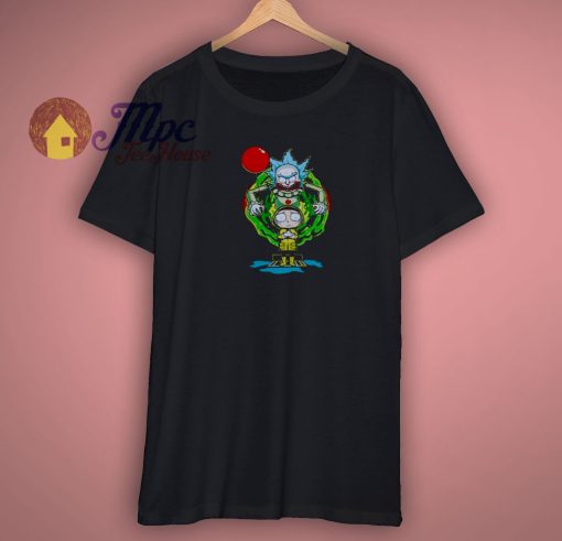 New Funny Rick And Morty Pennywise Shirt