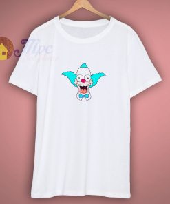 New The Simpsons Krusty Clown Graphic Shirt