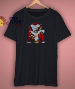 Pennywise Santa Claus Christmas Shirt