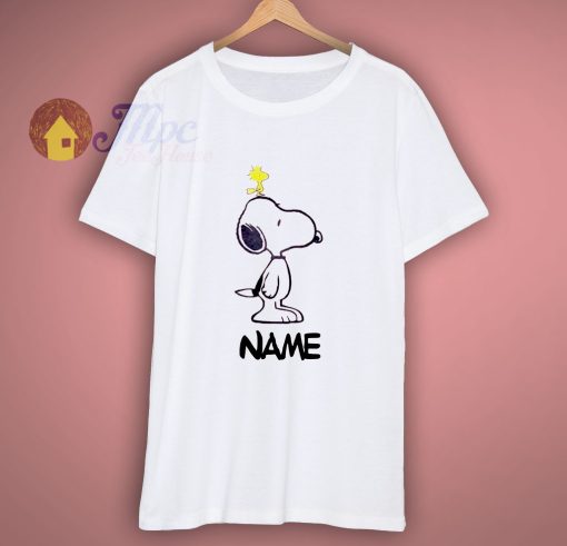 Personalized Snoopy And Woodstock Shirt