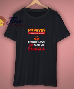 Popeyes Chicken Sandwich Food Halloween Shirt
