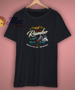 Rambo Wilderness Survival School Shirt