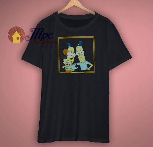 Rick And Morty Poopy Family Juniors Shirt