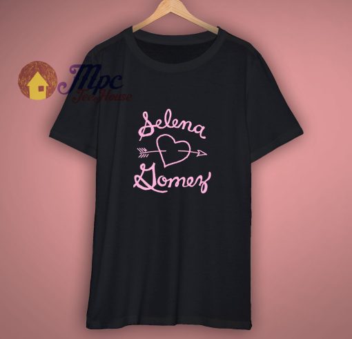 Selena Gomez Arrow Heart Logo Shirt