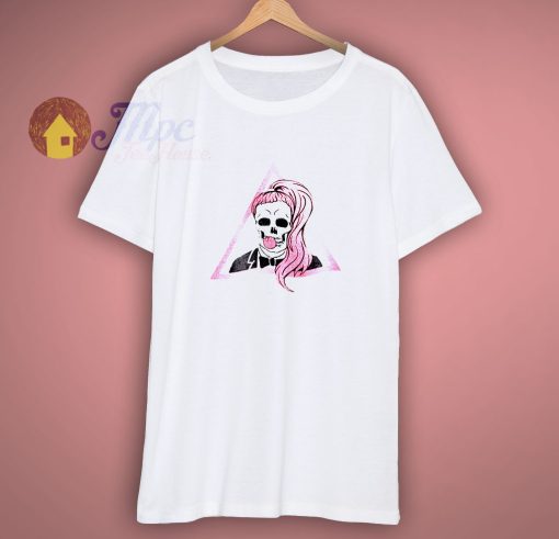 Skull Gaga Halloween Born This Way inspired Shirt