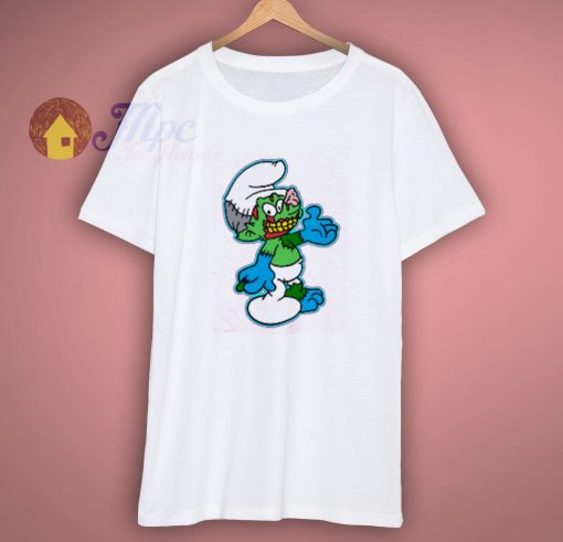 The Smurf Zombie Womens Shirt