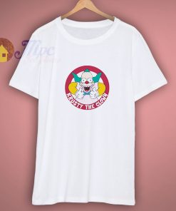Awesome The Simpsons Krusty Clown Burger Shirt
