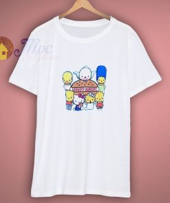 The Simpsons x Hello Kitty Krusty Burger Shirt