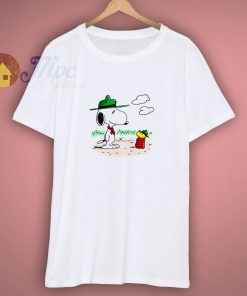 The Snoopy Woodstock Camping Shirt