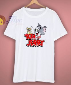 Tom and Jerry Boys Cartoon Shirt