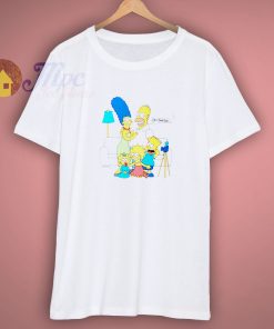 Vintage The Simpsons Say Cheese Shirt