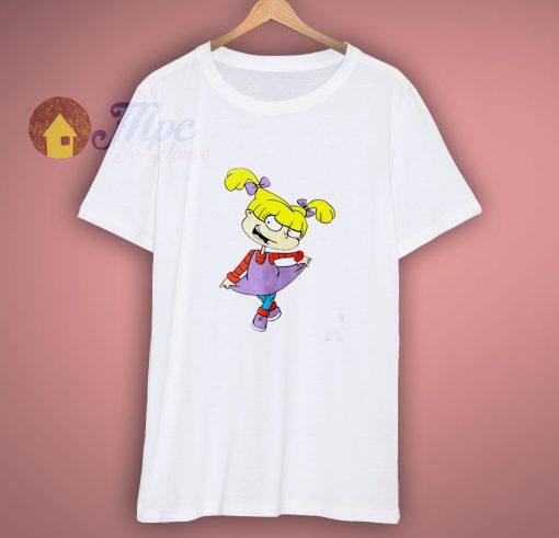 Angelica Pickles Rugrats Yucky Cartoon Characters Men Women Unisex T shirt