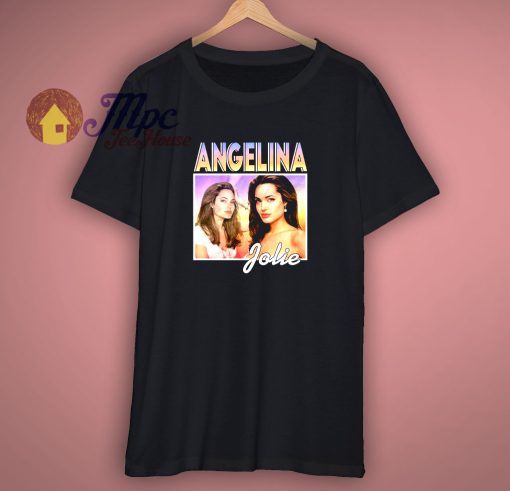 Angelina Jolie Vintage 90s T shirt