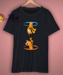 Cat Dog Portal Nickelodeon T Shirt