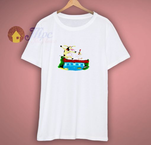 The Cow and Chicken T Shirt