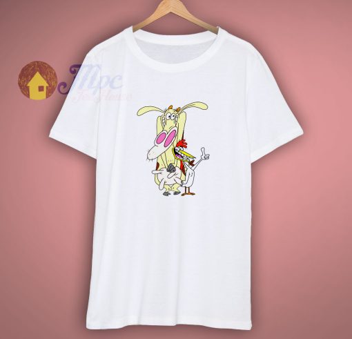 Cow and Chicken T Shirt On Sale