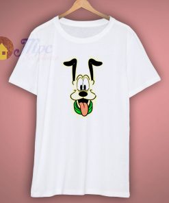 Disney Pluto Big Face Ears Up T Shirt