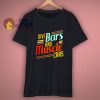 Dive Bars and Muscle Cars womens tshirt