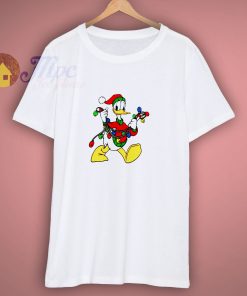 Donald Duck Christmas Disney T Shirt