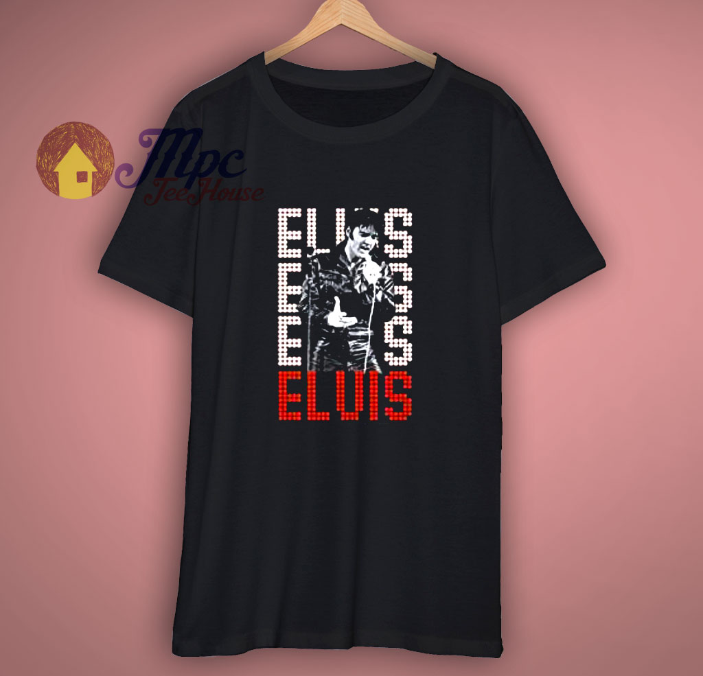 Elvis Presley King Of Rock And Roll Music T Shirt Mpcteehouse Com
