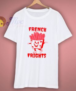 French Frights Back Print T Shirt