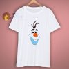Frozen Big Olaf Face Smiling T shirt