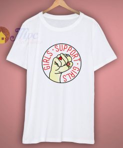 Girls Support Girls Soft Cotton T Shirt