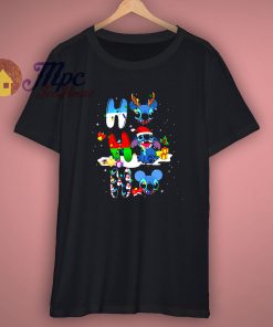 Ho Ho Ho With Stitch Christmas T-Shirt