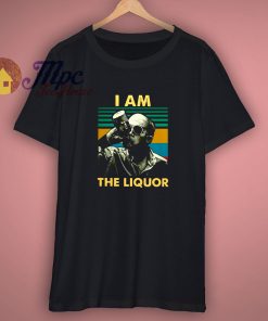 I Am The Liquor Vintage Mens T Shirt