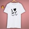 I love my skate funny t shirt perfect gift