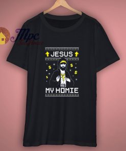 Jesus is My Homie Ugly Christmas T Shirt