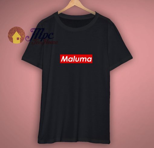 Maluma Red Block Popular Colombian Singer Music Lovers Fan T Shirt